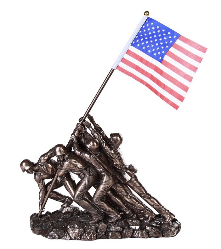 Iwo Jima Flag Raising Statue