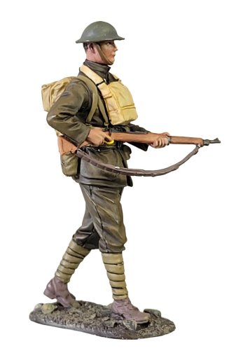 U.S. Marine Advancing with Rifle, Belleau Wood, 1918