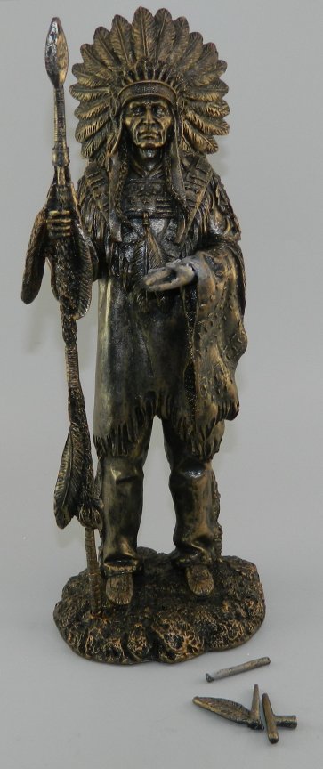 Standing Indian Warrior
