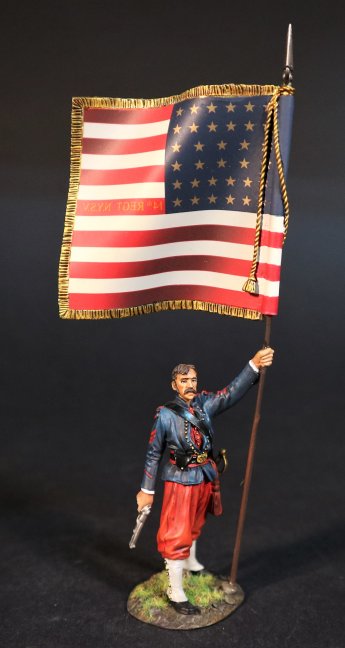 Standard Bearer, 14th Regiment New York State Militia 1861-1864