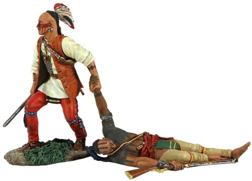 "No One Left Behind" Eastern Woodland Indian Dragging Wounded Comrade Hand-to-Hand Set