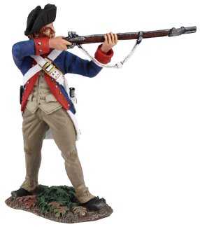 Continental Line/1st American Regiment Standing Firing, 1777-1787