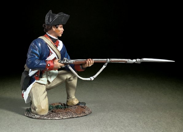 Continental Line/1st American Regiment Kneeling Alert 1779-87