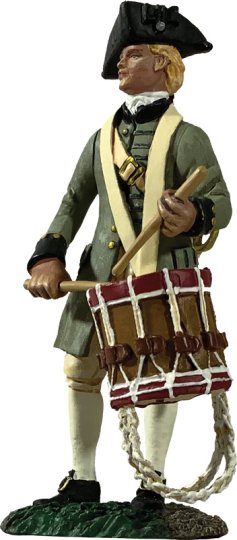 Colonial Militia Drummer, No.1