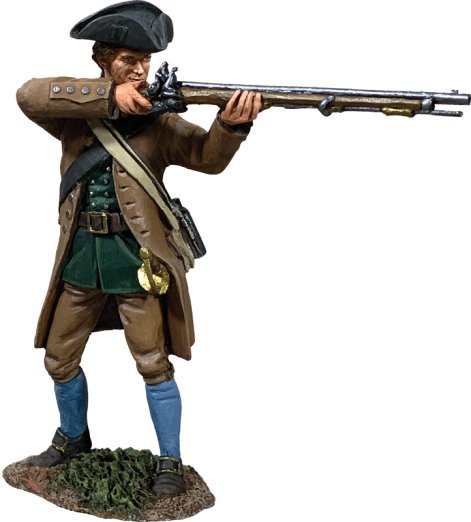 Colonial Militia Standing Firing, No.3