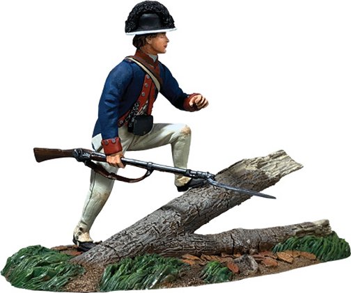 Infantryman Advancing over Fallen Timber, 1794 - Legion of the United States (Wayne’s Legion)