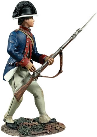 Infantryman Advancing Loading, 1794 - Legion of the United States (Wayne’s Legion)