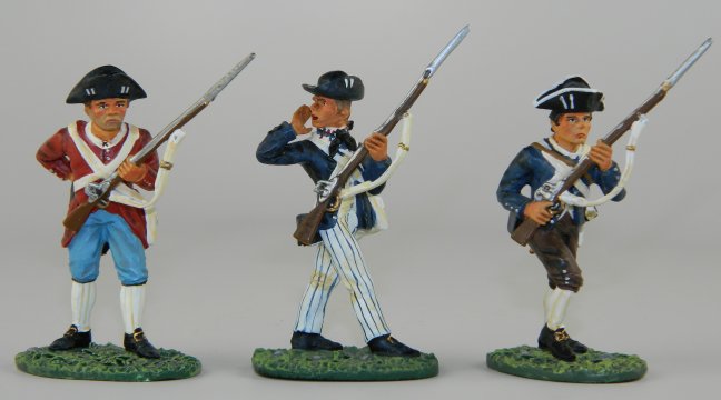 Battle of Saratoga - American 2nd Massachusetts Infantry Set