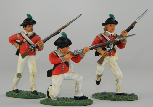 British 40th Foot Infantry Set - Battle of Germantown