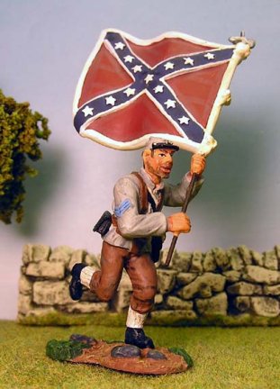 28th North Carolina Flagbearer