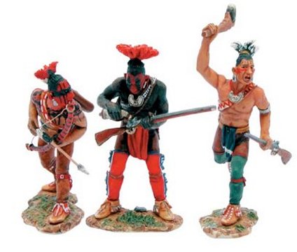 Iroquois Indian Warrior Miniatures