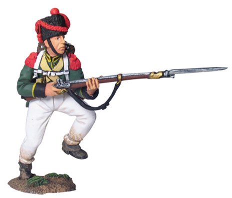 Nassau 2nd Light Infantry Regiment Carabiners Charging #1