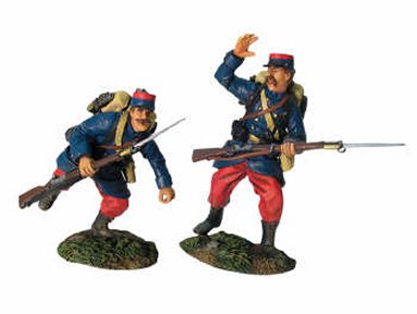 French Infantry Charging Set #2