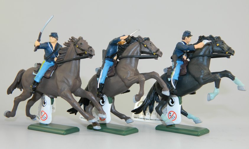 Union Civil War Mounted - Plastic