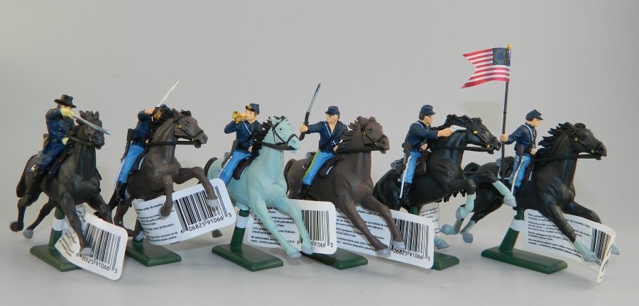 Union Civil War Mounted - Plastic