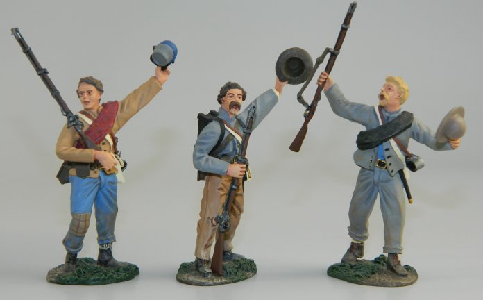 Stonewall Brigade - 5th Virginia Cheering Troops