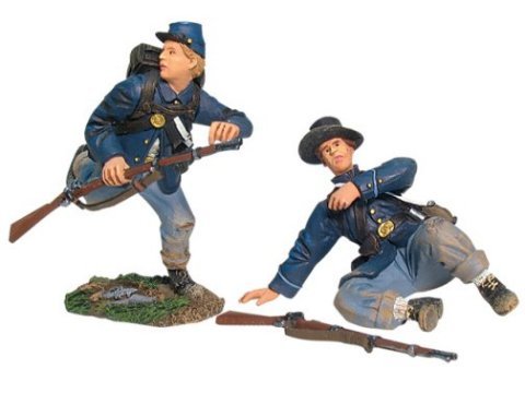 Valley Series - Union Infantry in Sack Coats Routing Set #2