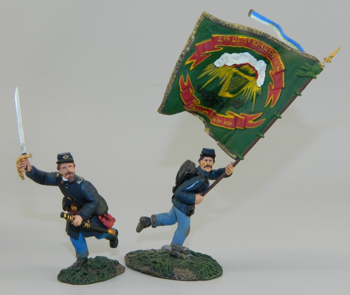 Union Infantry Command Set #2 - Irish Brigade - 28th Massachusetts