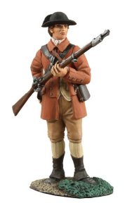 Colonial Militia At Port Arms #2