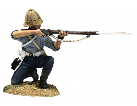 24th Foot Kneeling Firing in Shirtsleeves