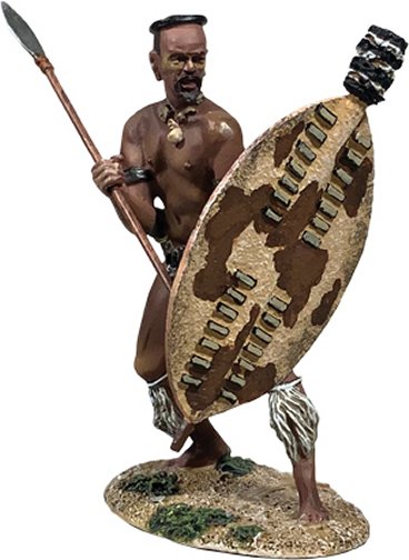 Zulu Warrior Counting Rifles No.1, 1879