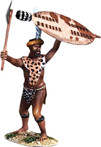 Senior Zulu Warrior with Axe