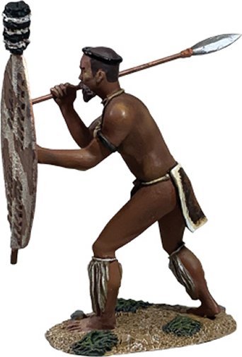 Zulu Warrior Counting Rifles No.2, 1879