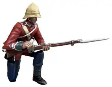 British 24th Foot Kneeling Loading, 1879