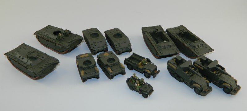 22mm WWII Vehicles