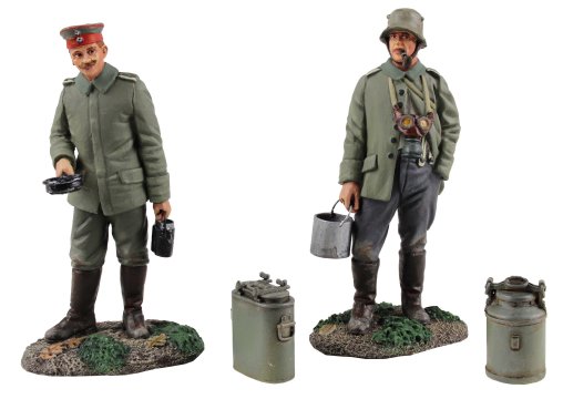 "What's on the Menu Tonight?" German Infantrymen with Mess Equipment