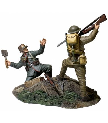 “Overrun” - 1917-1918 US Infantry Bayoneting German Infantry