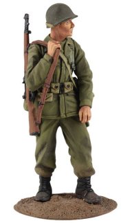 U.S. Airborne Infantry in M-43 Jacket, Winter 1944-45