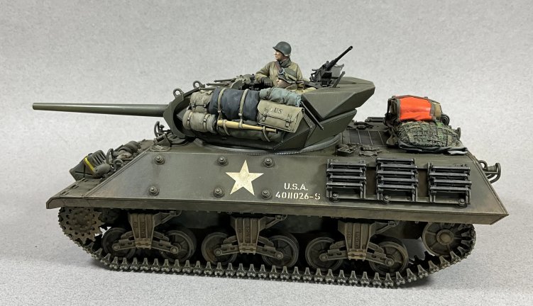 U.S. M10 GMC Tank Destroyer, 823rd Tank Destroyer Battalion, Ardennes, 1944-45
