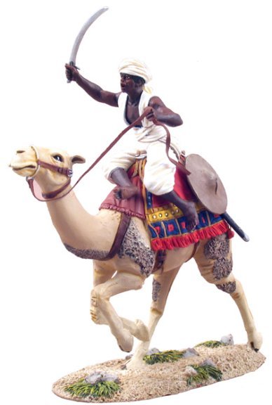 Mahdist Mounted on Camel Charging #1