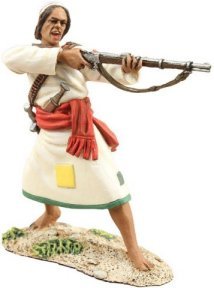 Mahdist Jihadia Warrior Standing Firing Musket