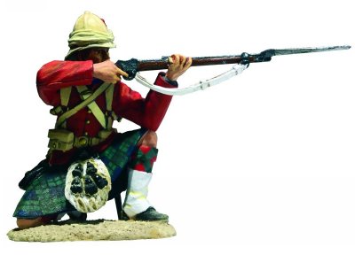 British 42nd Highlander Kneeling Firing #1