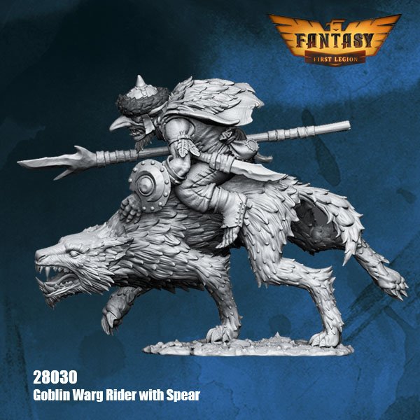 Goblin Warrior on Warg #1