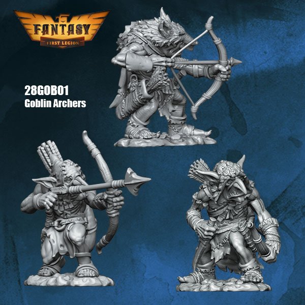 Goblin Archers - 3 Different Goblins