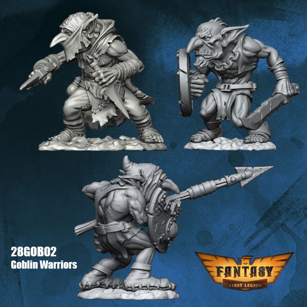 Goblin Warriors -3 Different Goblins
