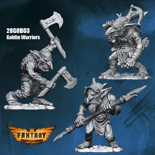 Goblin Warriors - 3 Different Goblins