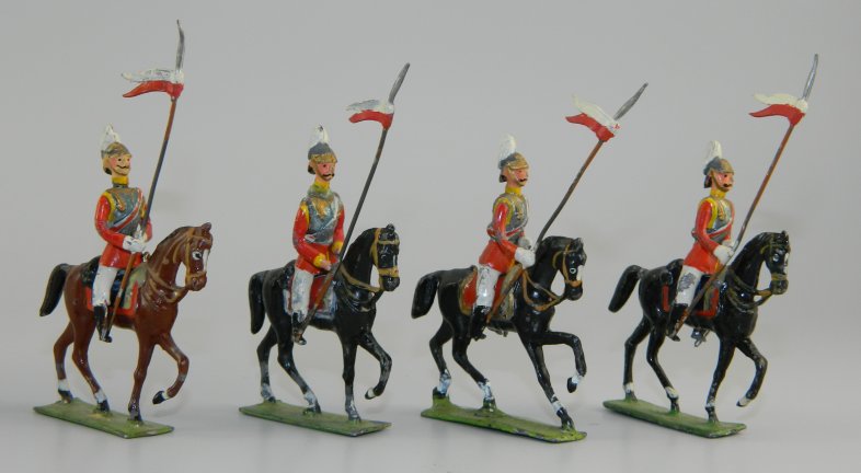 Mounted Napoleonic Wars Soldiers