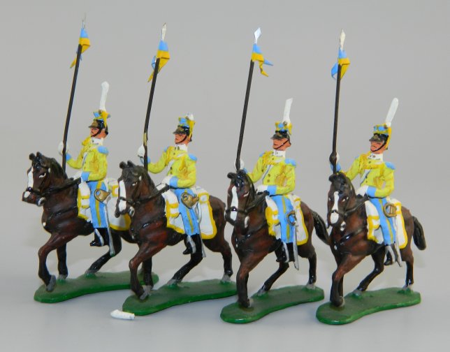Mounted Napoleonic Wars Soldiers