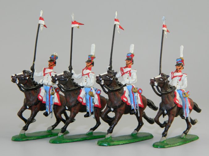 Mounted Napoleonic Wars Soldiers