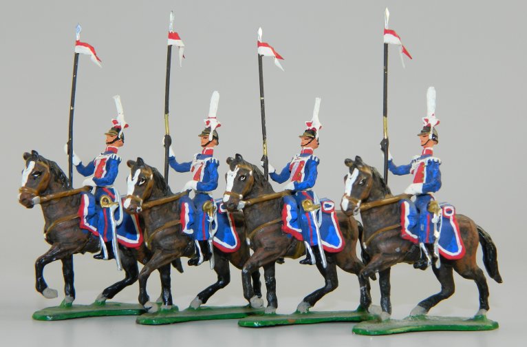 Mounted Napoleonic Wars Soldiers