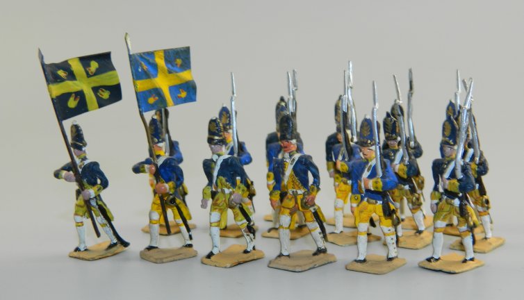 Swedish Soldiers & Flagbearers