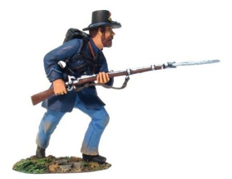 Union Infantry Iron Brigade Advancing #1