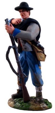 Confederate Infantry Standing Loading #1