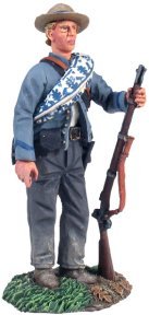 Confederate Standing in Reserve Resting Musket #1