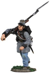 Confederate Infantry - Texas Brigade Advancing at Right Shoulder #1
