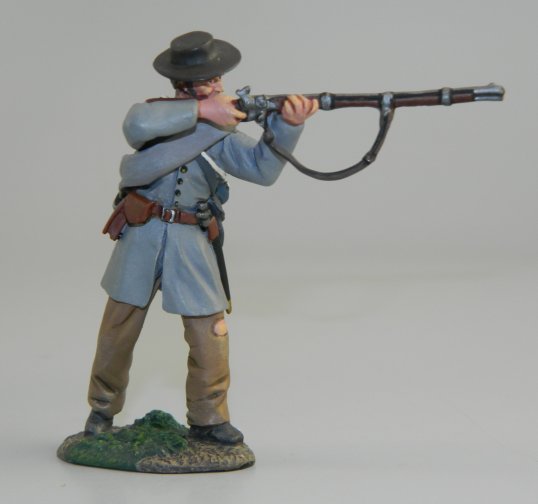 Confederate Infantry Texas Brigade Standing Firing #3